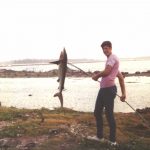 Curt Haney with 50lb Shark