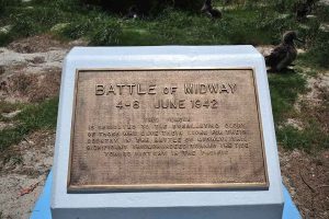 Battle of Midway Memorial Plaque