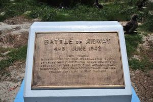 Battle of Midway Memorial Plaque