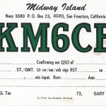 Midway Island QSL Card
