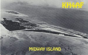 Midway Island QSL Card