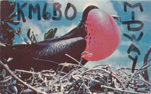 Midway Island QSL Card