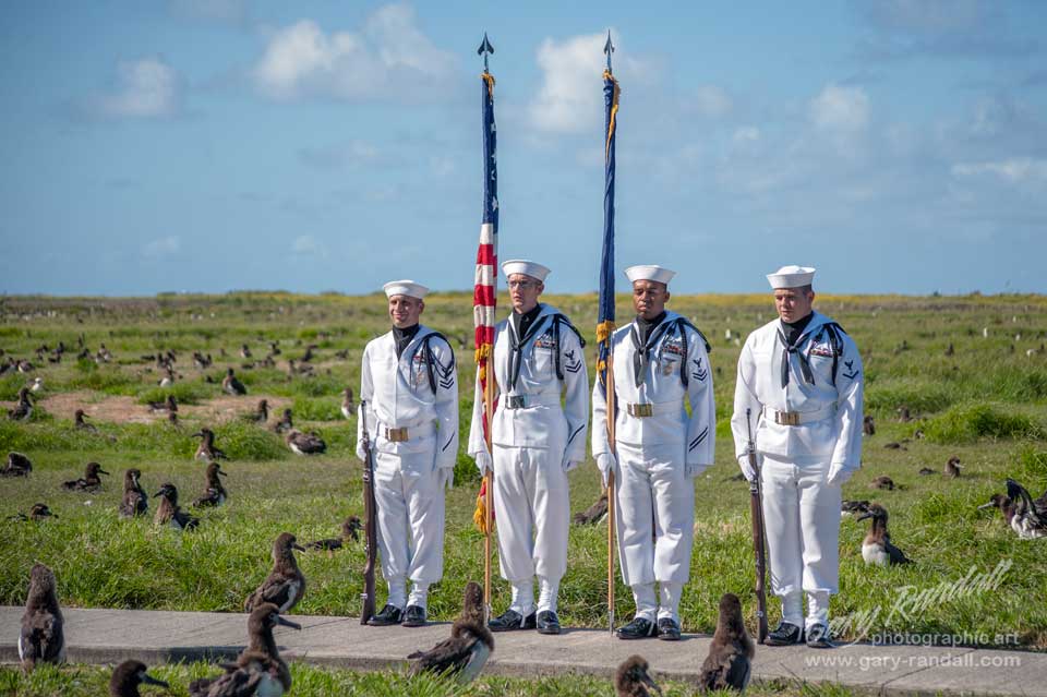 70 Anniversary Battle of Midway Memorial Color Guard